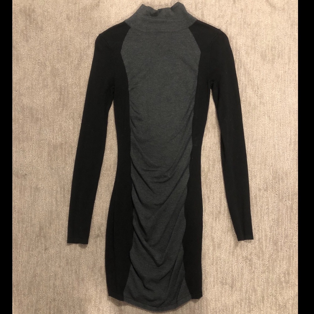 Express mock neck sweater dress